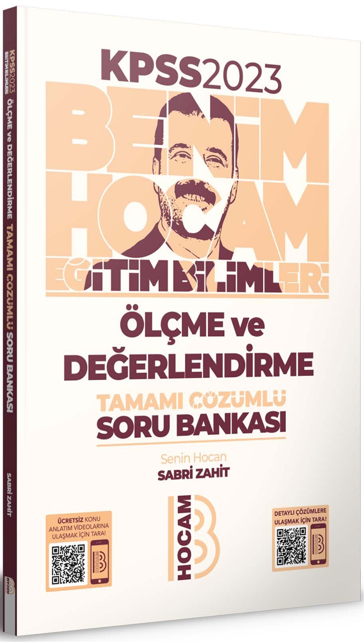 Benim Hocam 2023 KPSS Eğitim Bilimleri Ölçme ve Değerlendirme Tamamı Çözümlü Soru Bankası