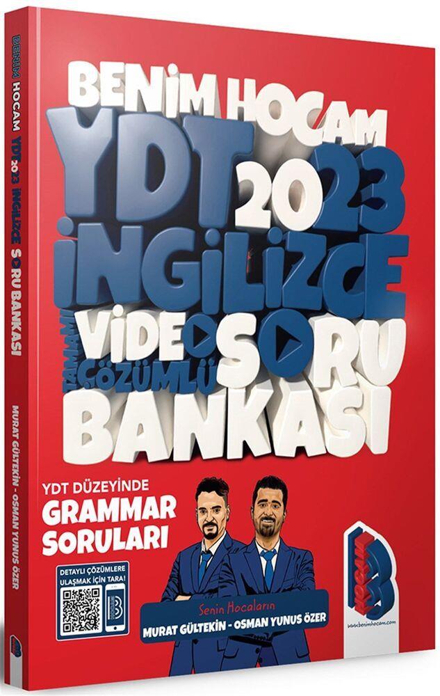 Benim Hocam 2023 YDT İngilizce Tamamı Video Çözümlü Soru Bankası
