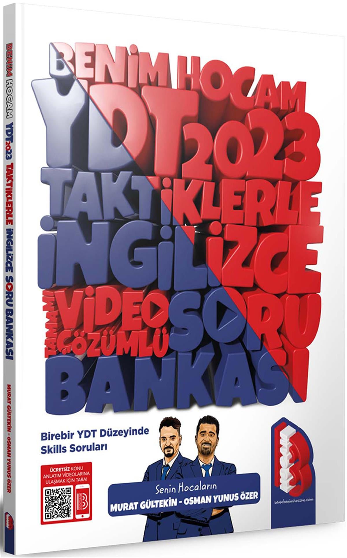 Benim Hocam 2023 YDT Taktiklerle İngilizce Tamamı Video Çözümlü Soru Bankası