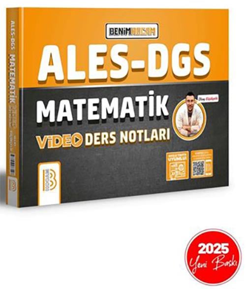 Benim Hocam 2024 ALES DGS Matematik Video Ders Notları