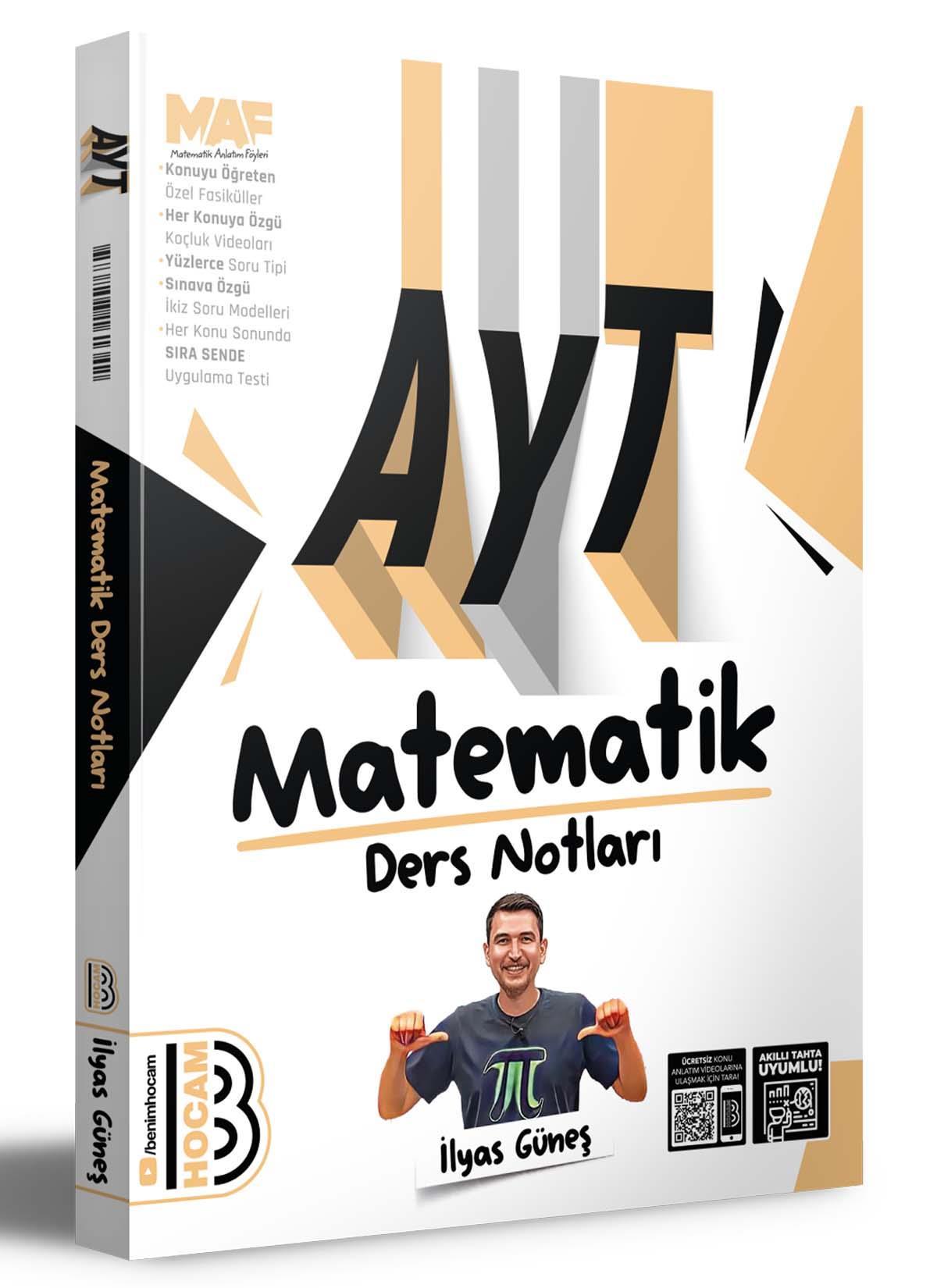 Benim Hocam 2024 AYT Matematik Ders Notları