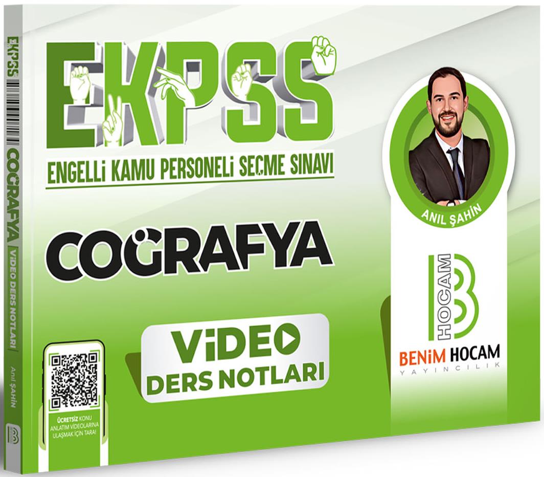 Benim Hocam 2024 EKPSS Coğrafya Vide Ders Notları