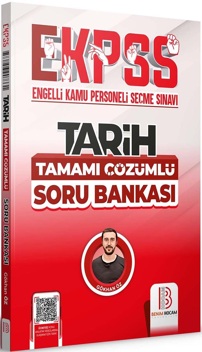 Benim Hocam 2024 EKPSS Tarih Tamamı Çözümlü Soru Bankası