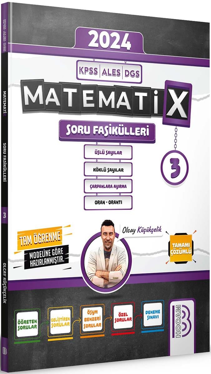 Benim Hocam 2024 KPSS ALES DGS Matematix Soru Fasikülleri 3