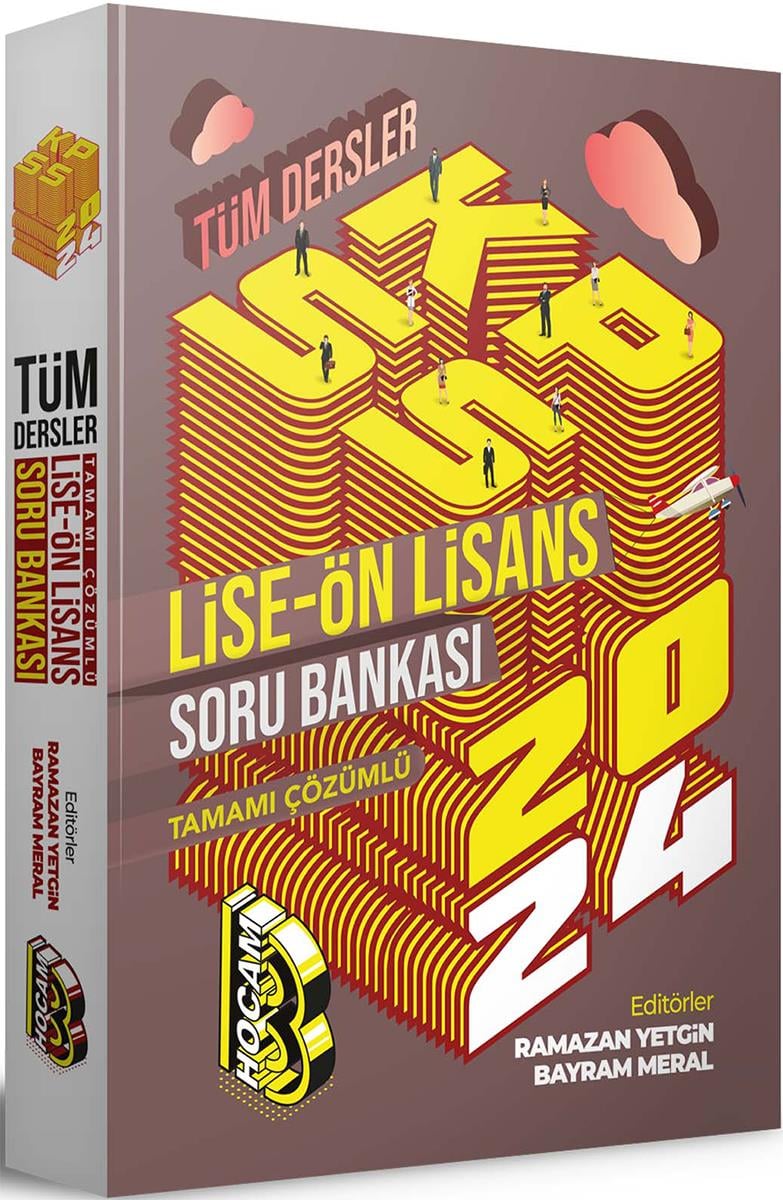 Benim Hocam 2024 KPSS Lise Ön Lisans Tüm Dersler Tamamı Çözümlü Soru Bankası