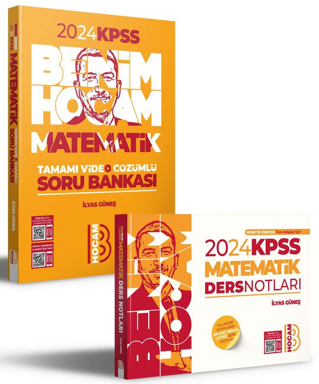 Benim Hocam 2024 KPSS Matematik Ders Notları ve Tamamı Video Çözümlü Soru Bankası Seti