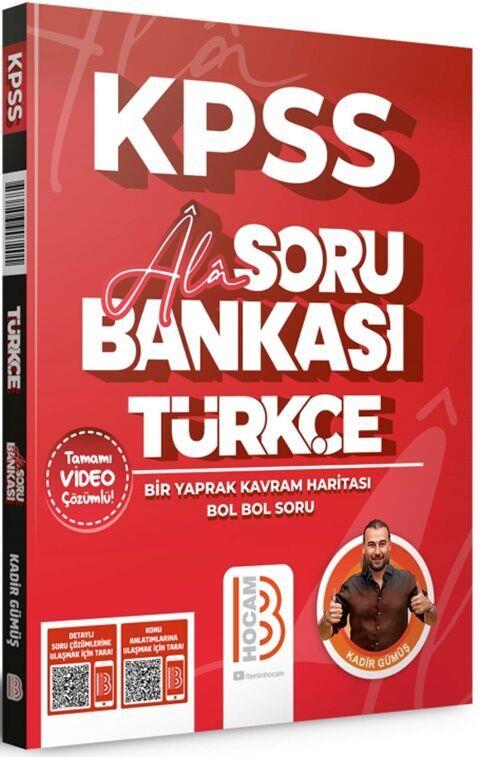 Benim Hocam 2024 KPSS Türkçe Ala Soru Bankası