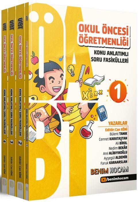 Benim Hocam 2024 ÖABT Okul Öncesi Konu Anlatımlı Soru Fasikülleri 1-2-3-4