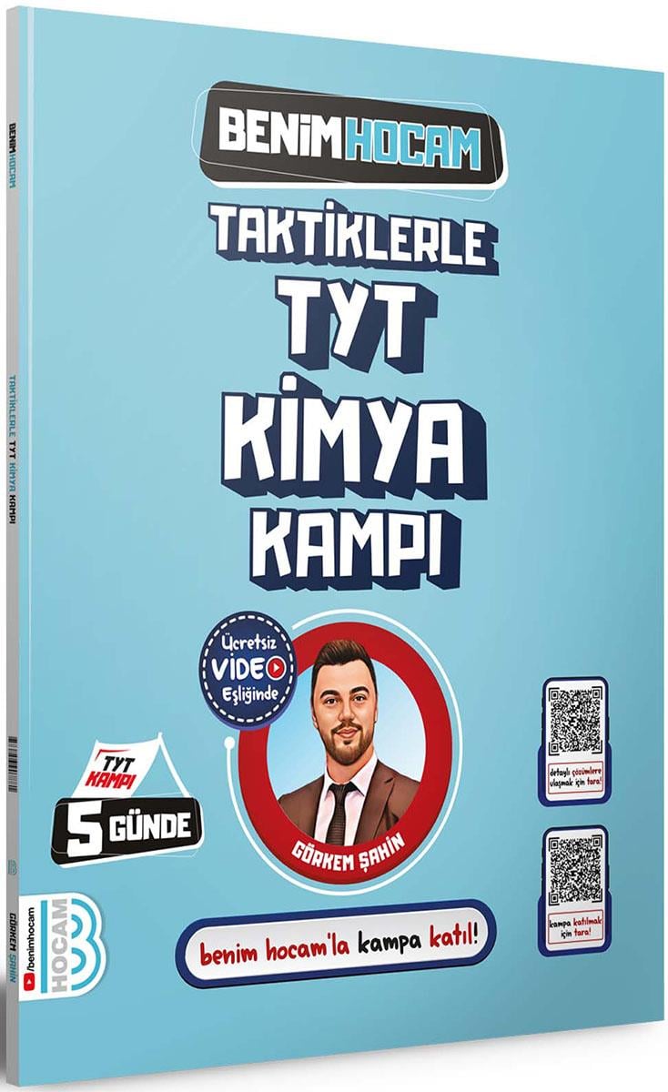Benim Hocam 2024 Taktiklerle TYT Kimya Kampı