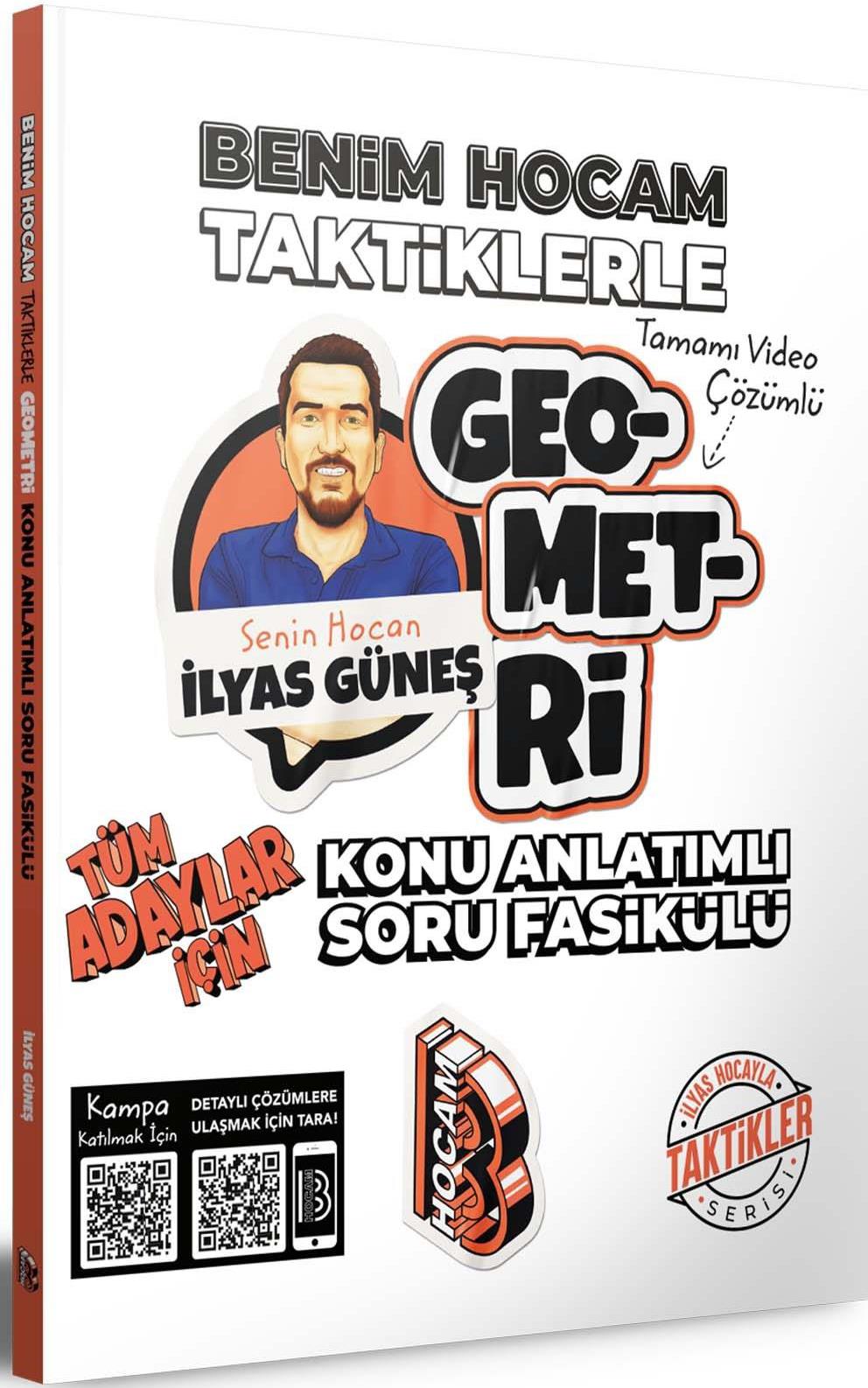 Benim Hocam 2024 Tüm Adaylar İçin Taktiklerle Geometri Konu Anlatımlı Soru Fasikülü