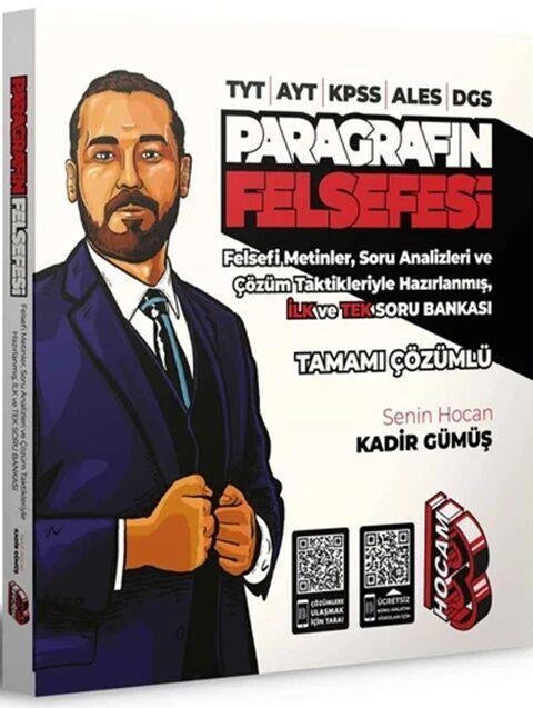 Benim Hocam 2024 TYT AYT KPSS ALES DGS Paragrafın Felsefesi Tamamı Çözümlü Soru Bankası