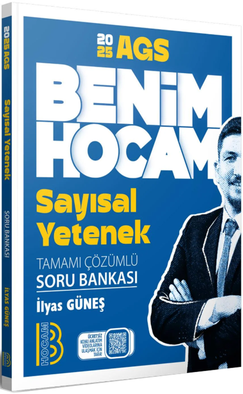 Benim Hocam 2025 AGS Sayısal Yetenek Tamamı Çözümlü Soru Bankası