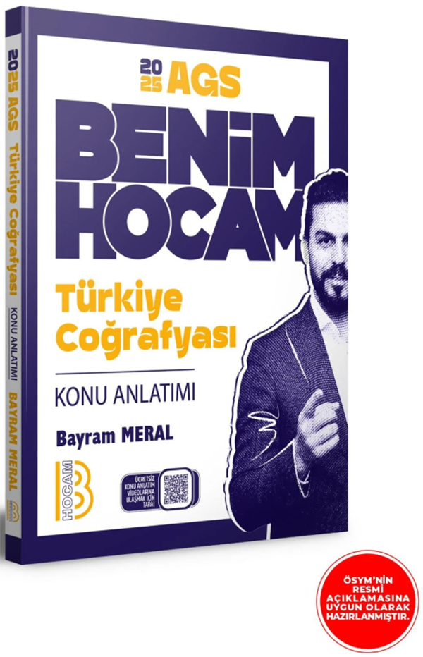 Benim Hocam 2025 AGS Türkiye Coğrafyası Konu Anlatımlı