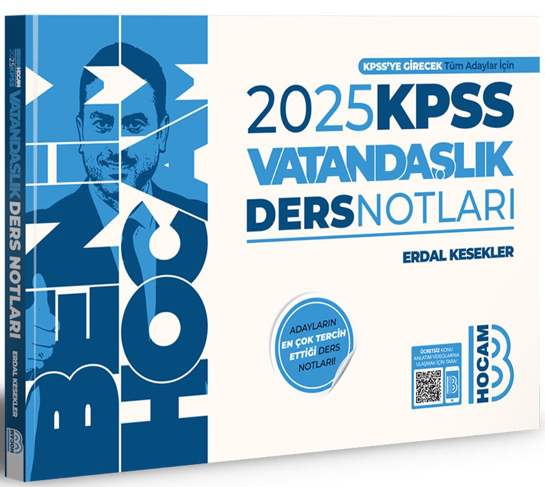 Benim Hocam 2025 KPSS Vatandaşlık Ders Notları