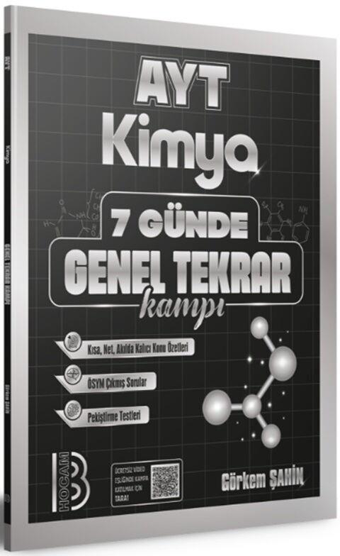 Benim Hocam AYT Kimya 7 Günde Genel Tekrar Kampı