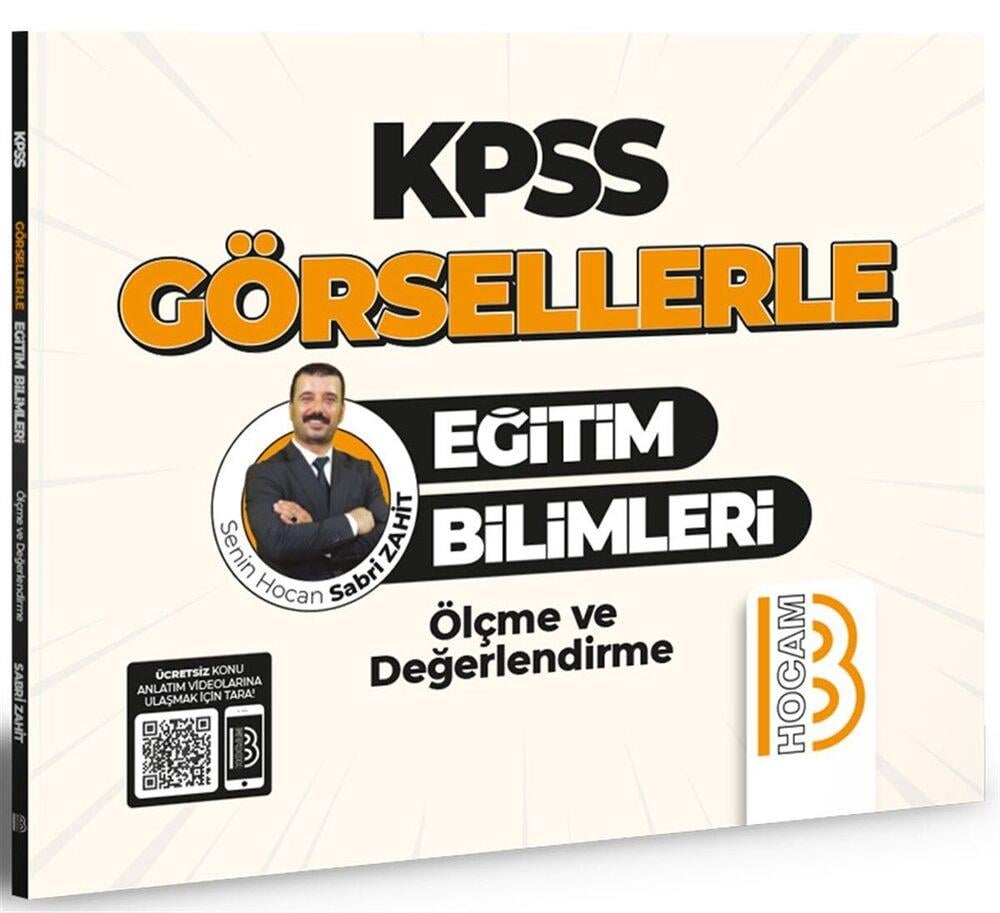 Benim Hocam KPSS Görsellerle Eğitim Bilimleri Ölçme ve Değerlendirme