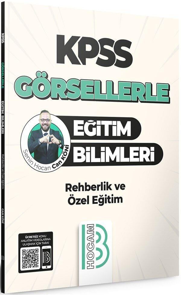 Benim Hocam KPSS Görsellerle Eğitim Bilimleri Rehberlik ve Özel Eğitim