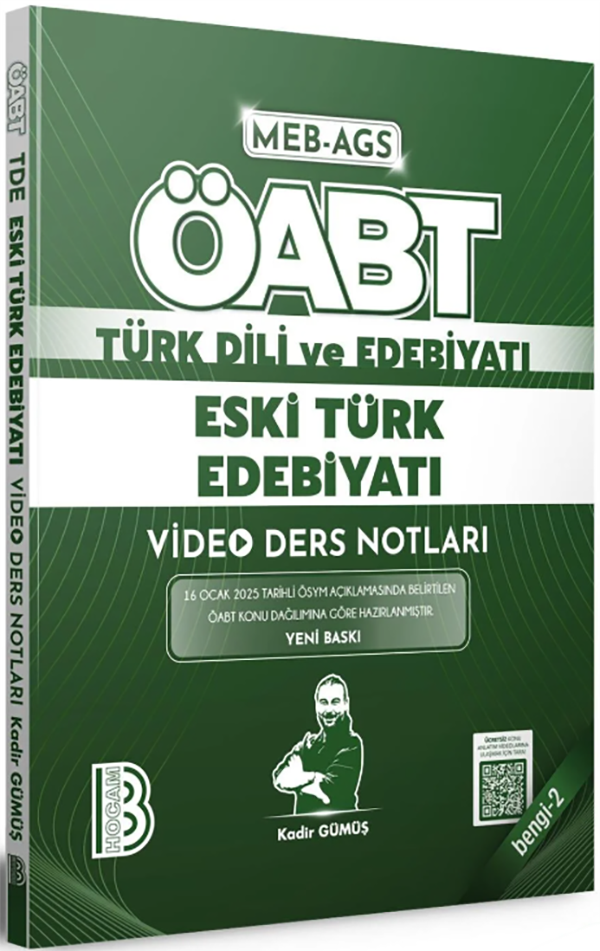 Benim Hocam MEB AGS ÖABT Türk Dili ve Edebiyatı Eski Türk Edebiyatı Video Ders Notları BENGİ 2