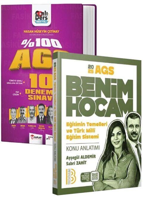 Benim Hocam ve Kaplan Akademi MEB AGS Konu Anlatımı Deneme Seti