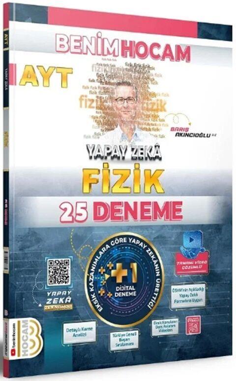 Benim Hocam Yayınları AYT Fizik Yapay Zeka 25 Deneme