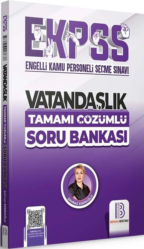 Benim Hocam Yayınları EKPSS Vatandaşlık Tamamı Çözümlü Soru Bankası