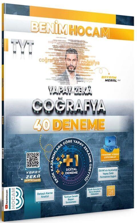 Benim Hocam Yayınları TYT Yapay Zekâ Coğrafya 40 Deneme