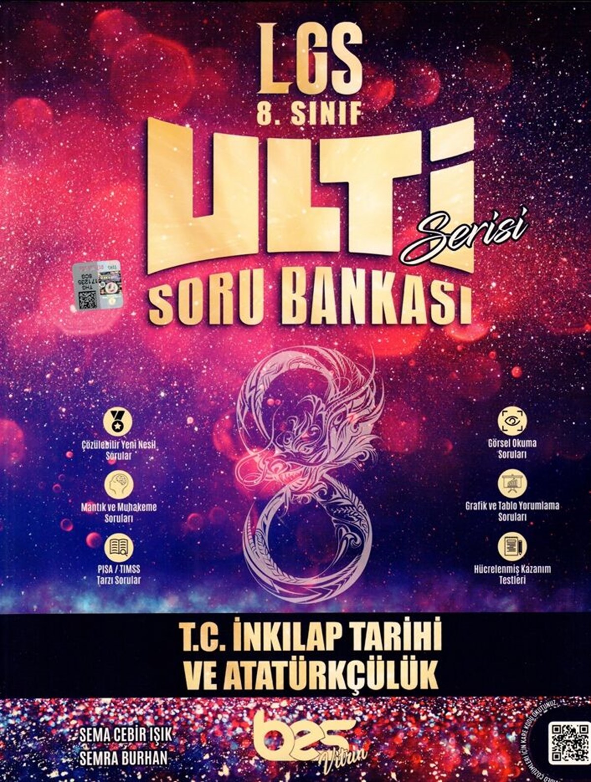 Ulti Yayınları 8. Sınıf LGS T.C. İnkılap Tarihi ve Atatürkçülük  Soru Bankası