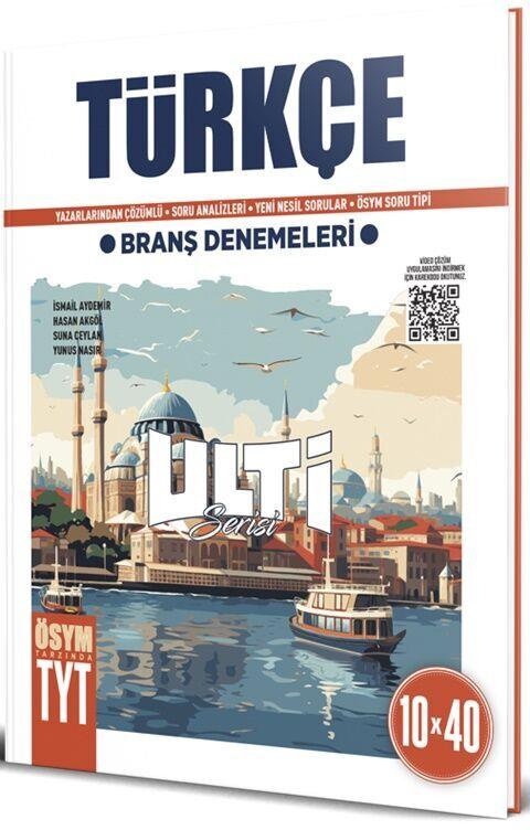 Bes Yayınları TYT Türkçe Ulti Serisi 10 x 40 Branş Denemeleri
