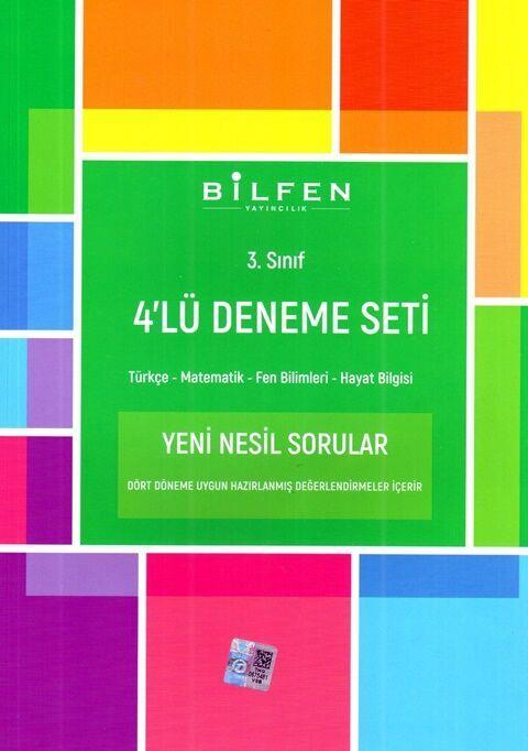 Bilfen Yayıncılık 3. Sınıf 4 lü Deneme Seti