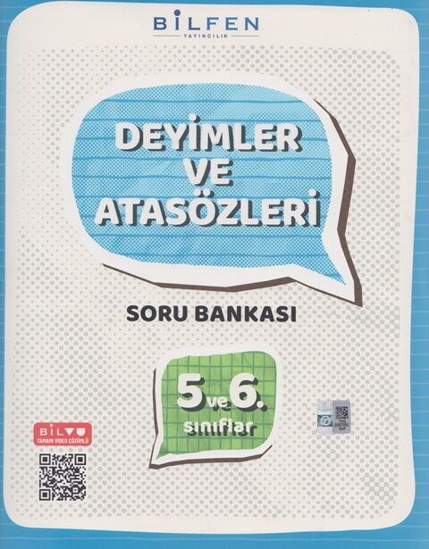 Bilfen Yayıncılık 5. ve 6. Sınıflar İçin Deyimler ve Atasözleri Soru Bankası
