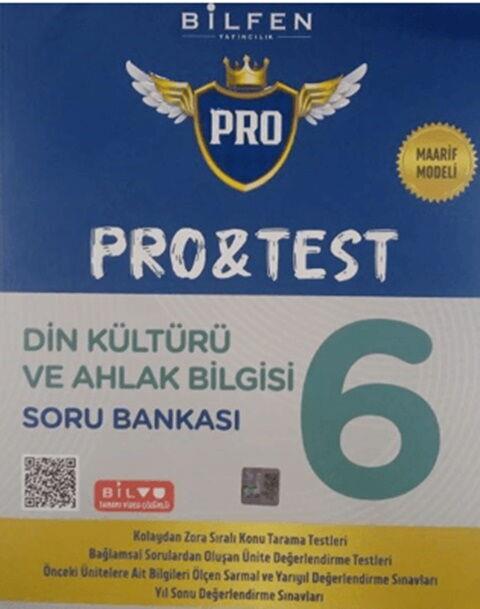 Bilfen Yayıncılık 6. Sınıf Din Kültürü ve Ahlak Bilgisi ProTest Soru Bankası