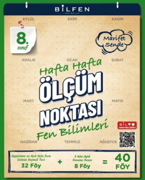 Bilfen Yayıncılık 8. Sınıf Fen Bilimleri Ölçüm Noktası