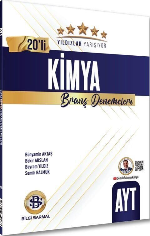 Bilgi Sarmal AYT Kimya Yıldızlar Yarışıyor 20 li Branş Denemesi