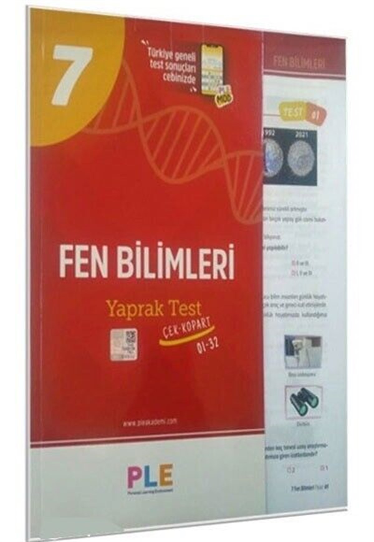 Birey PLE 7. Sınıf Fen Bilimleri Yaprak Test
