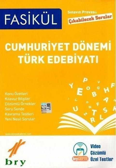Birey Yayınları Cumhuriyet Dönemi Türk Dili ve Edebiyatı