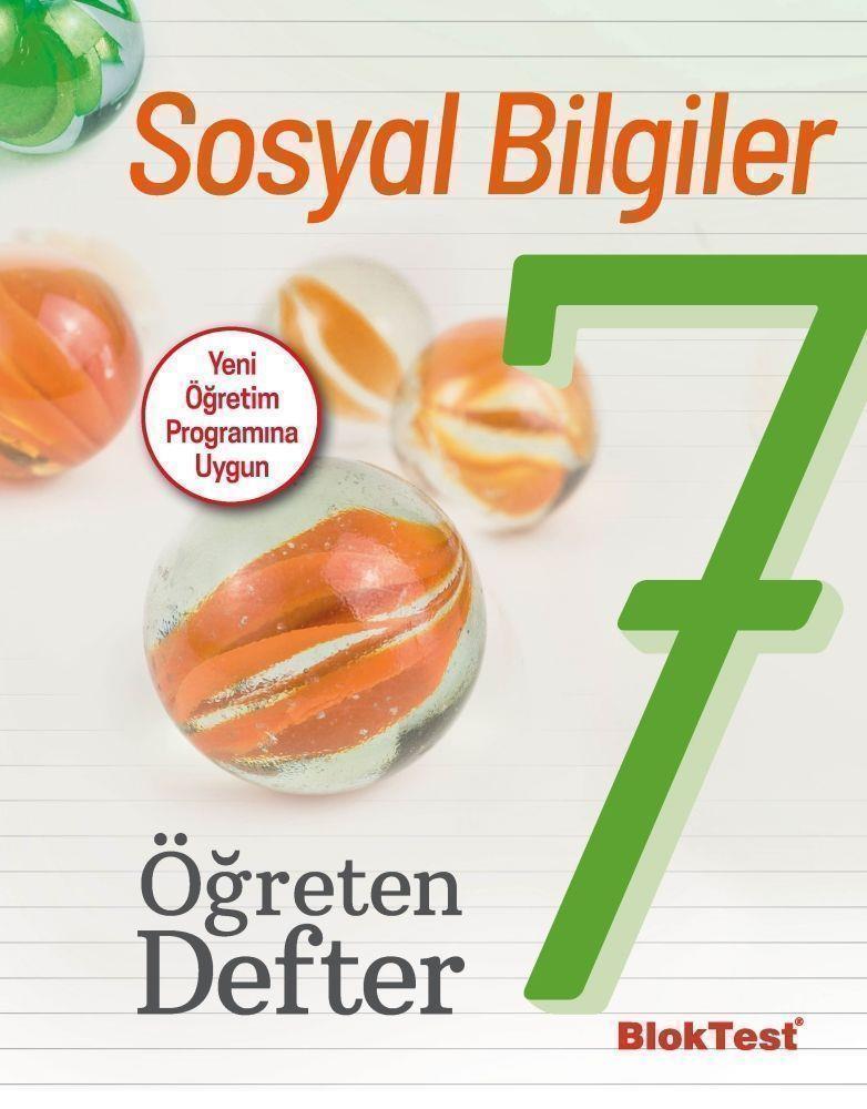 Bloktest Yayınları 7. Sınıf Sosyal Bilgiler Öğreten Defter