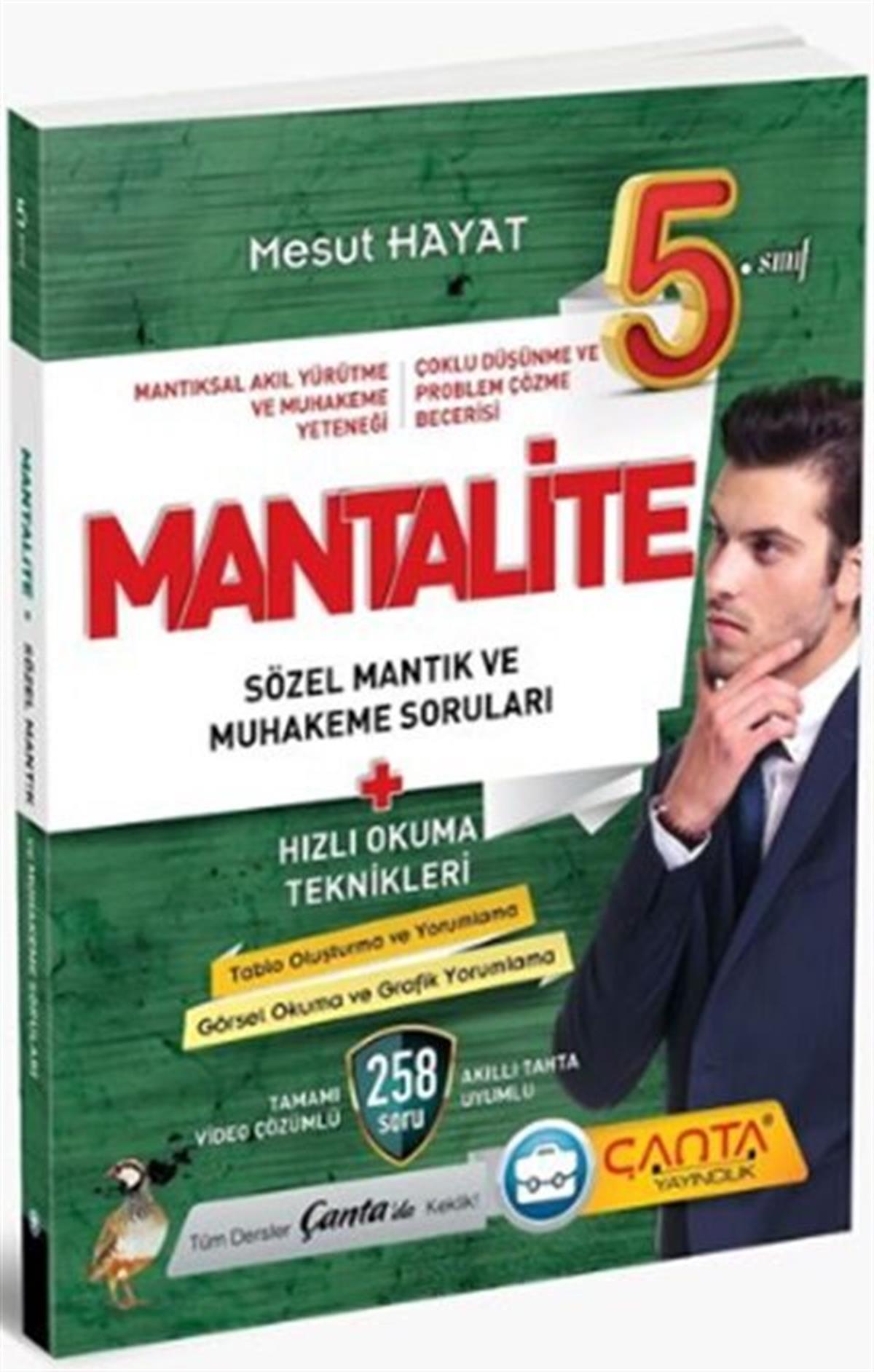 Çanta Yayınları 5. Sınıf Yeni Nesil Sözel Mantık ve Muhakeme