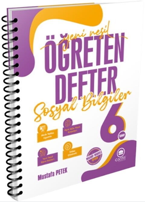 Çanta Yayınları 6. Sınıf Sosyal Bilgiler Öğreten Defter