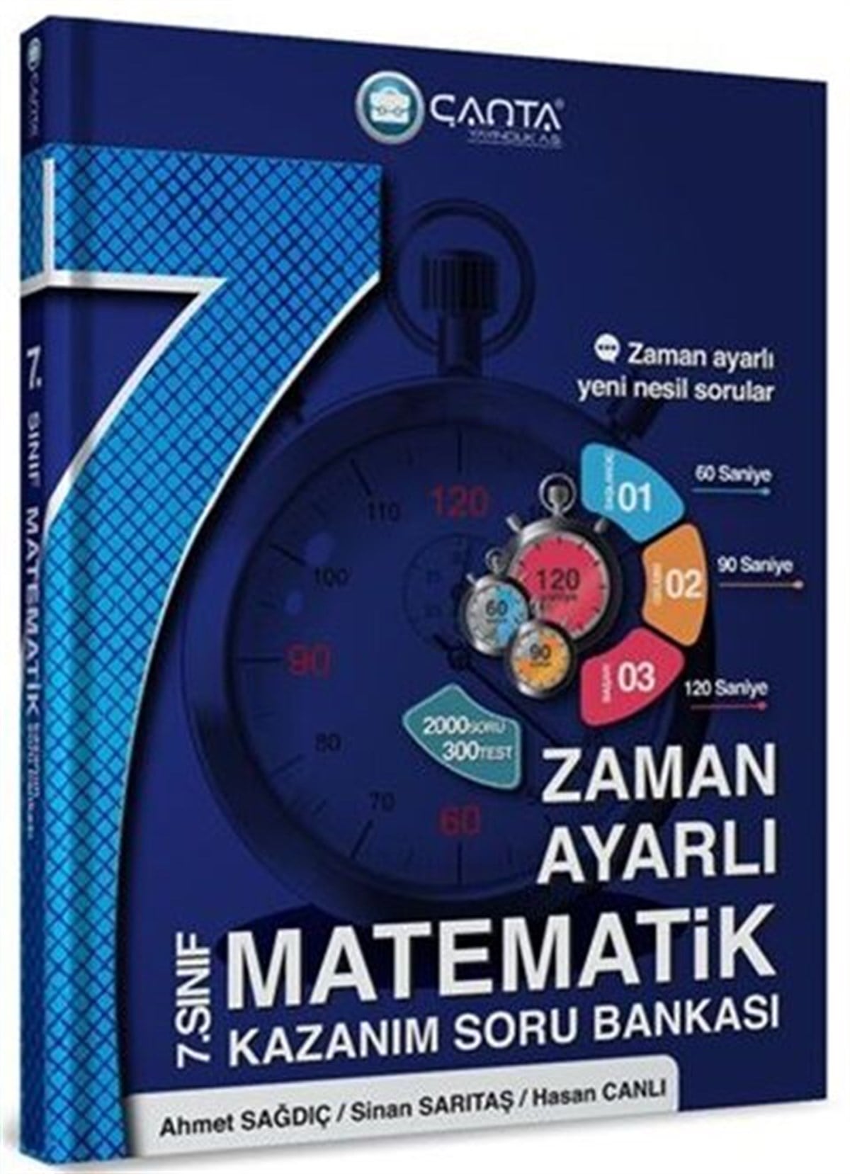 Çanta Yayınları 7. Sınıf Matematik Zaman Ayarlı Kazanım Soru Bankası