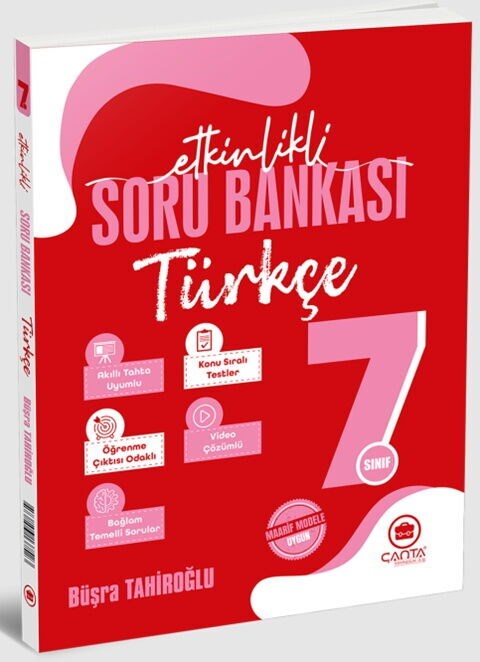 Çanta Yayınları 7. Sınıf Türkçe Etkinlikli Soru Bankası