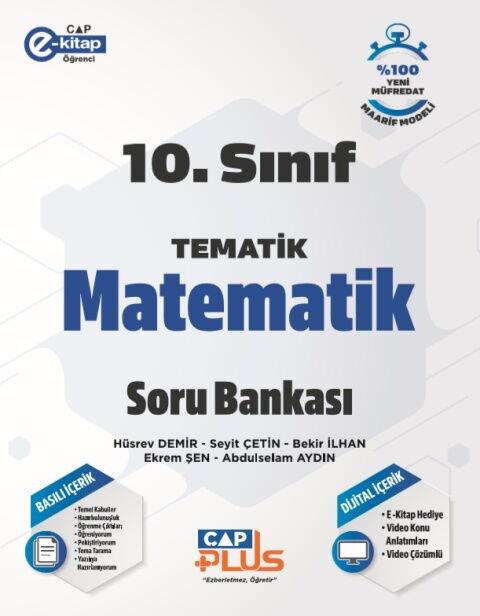 Çap Yayınları 10. Sınıf Matematik Tematik Soru Bankası