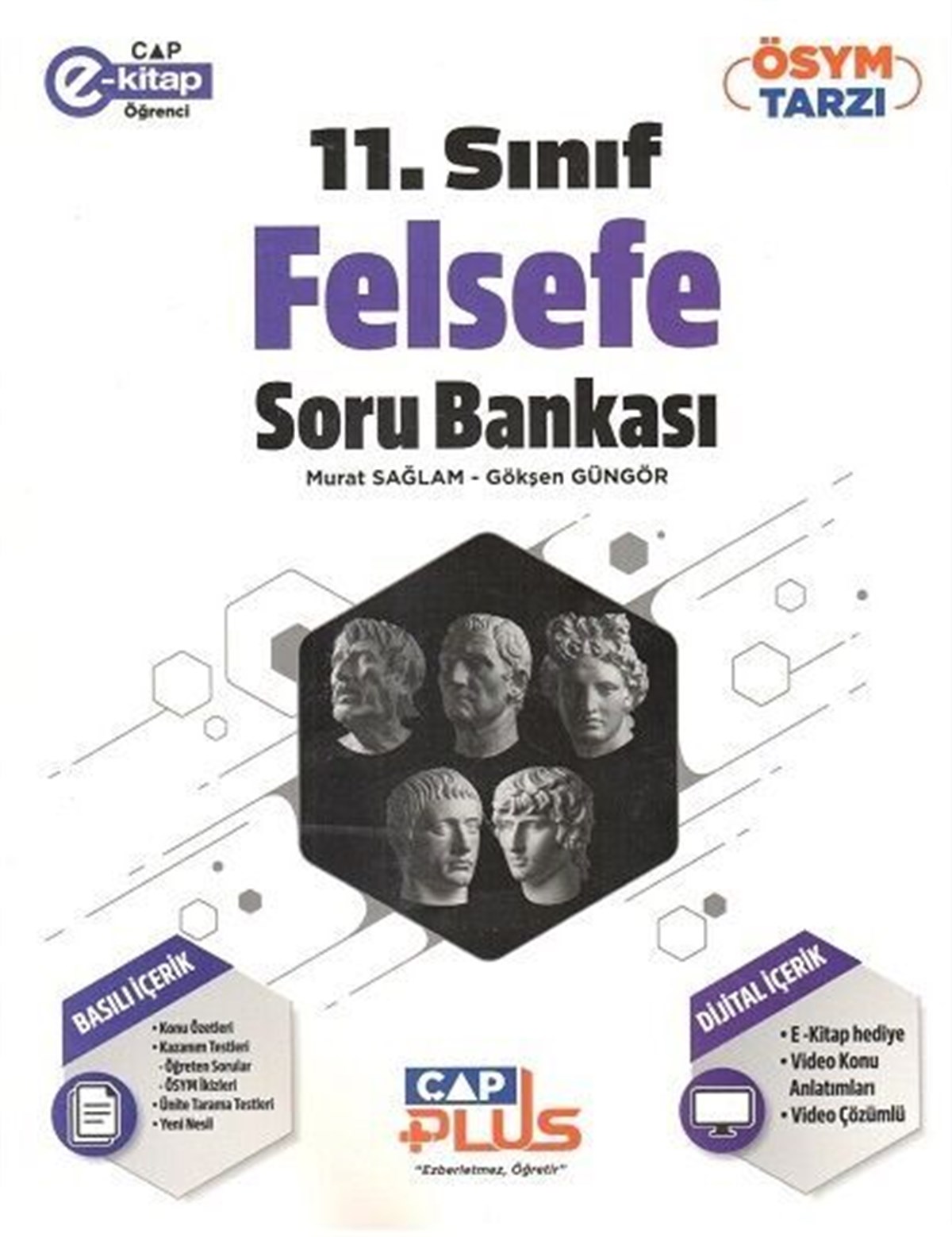Çap Yayınları 11. Sınıf Anadolu Felsefe Plus  Soru Bankası