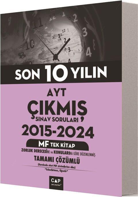 Çap Yayınları AYT Son 10 Yılın Çıkmış Soruları