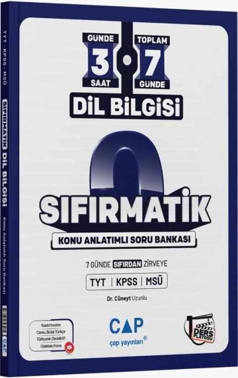 Çap Yayınları TYT KPSS MSÜ Dil Bilgisi Sıfırmatik Konu Anlatımı Soru Bankası