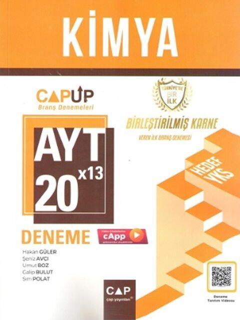Çap Yayınları AYT Kimya 20 X 13 Up Deneme