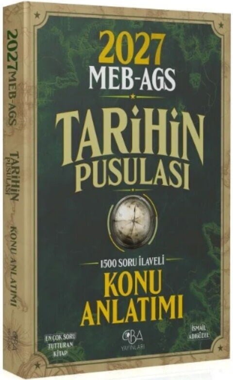 CBA Akademi 2027 MEB AGS Tarihin Pusulası Konu Anlatımı