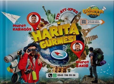 Coğrafya Gurmesi Yayınları TYT AYT Coğrafya Harita Gurmesi