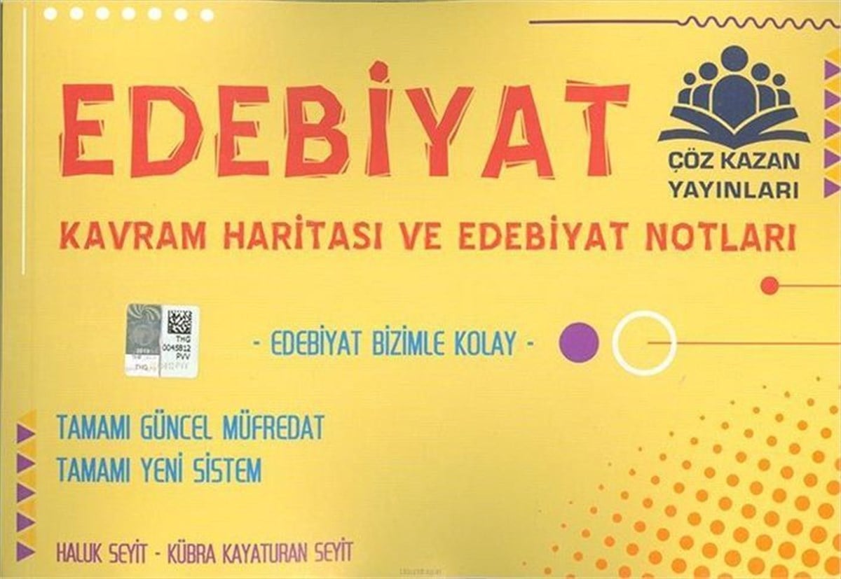 Çöz Kazan Edebiyat Kavram Haritası ve Notları