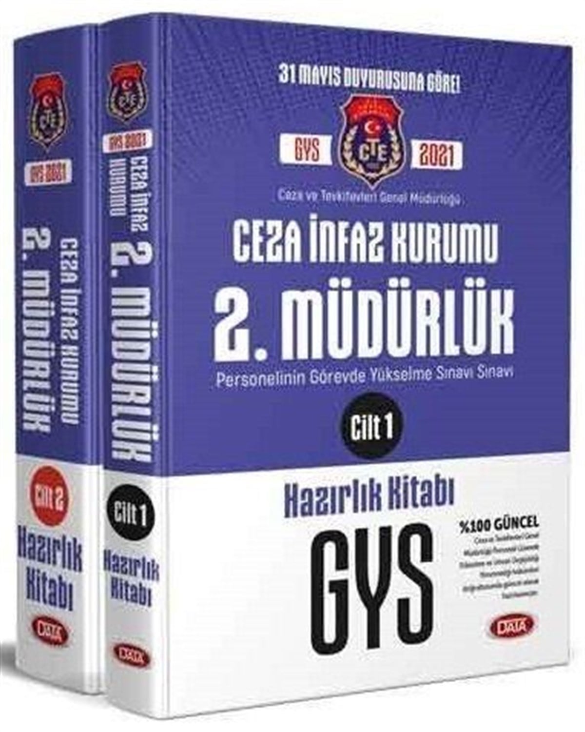 Data 2021 GYS Adalet Bakanlığı Ceza Tevkifevleri Ceza İnfaz Kurumu 2. Müdürlük Hazırlık Kitabı 2 Cilt