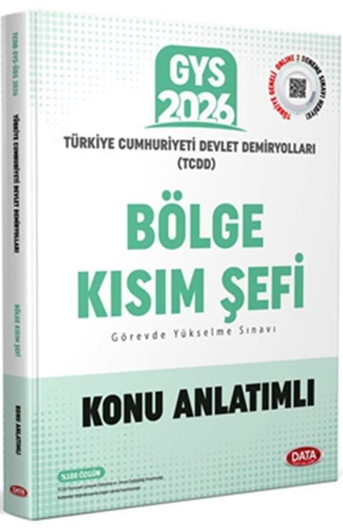 Data 2026 TCDD GYS Bölge Kısım Şefi Konu Anlatımlı